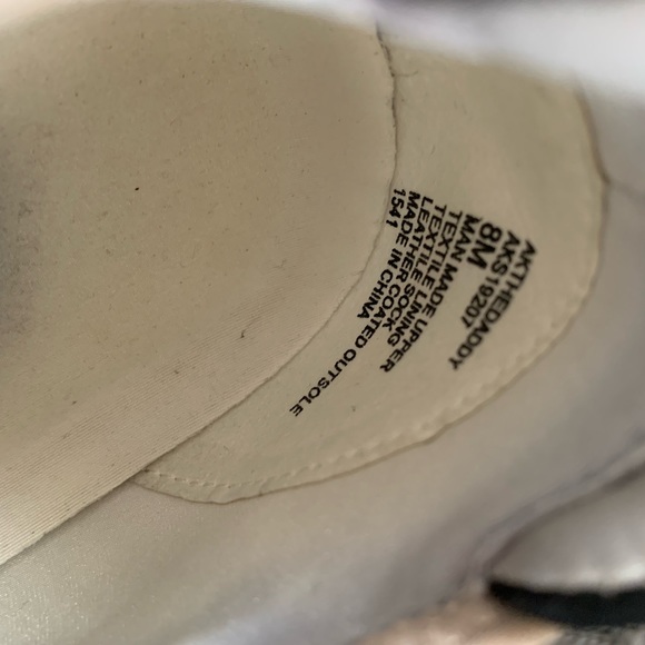 AK Sport black floral sneakers sz 8M - Picture 5 of 5